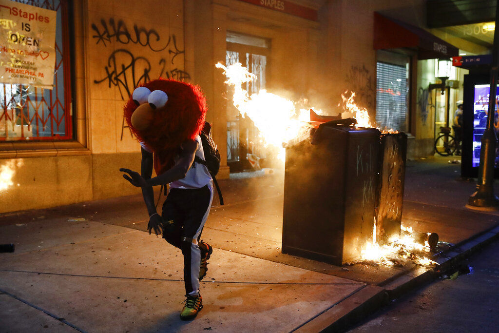 APTOPIX Minneapolis Police Death Protests Philadelphia